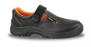 Kožené sandály BETA 7247B, perforované, bezpečná kožená obuv velikost 44 