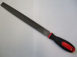 Půl-kulatý pilník střední hrubostí s rukojetí, Profi půlkulatý pilník 250 mm sek 2