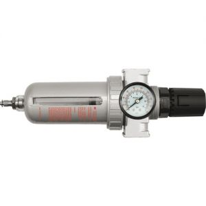 vzduchový filtr s regulátorem ke kompresoru na stlačený vzduch závit 1/2",Regulátor tlaku vzduchu 1/2", 0-1MPa, s filtrem 