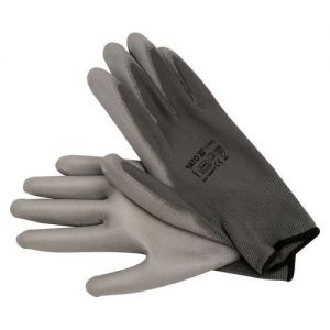 Pracovní rukavice nylon/PU, jemné slabé pracovní rukavice máčené